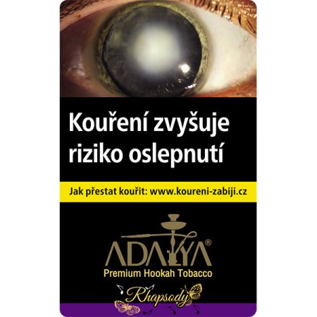 Tabák Adalya Rhapsody 50g (broskev, moruše a ananas)