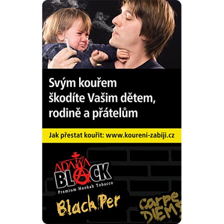 Tabák Black Adalya Black Per 50 g (hruška)