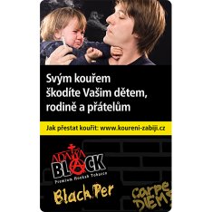 Tabák Black Adalya Black Per 50 g (hruška)